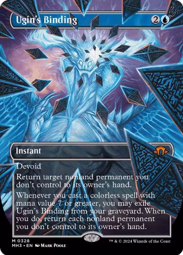 Ugin's Binding (Borderless) (328), Modern Horizons 3 — Magic card price