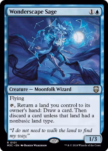 Wonderscape Sage (101), Commander: Modern Horizons 3 — Magic card price