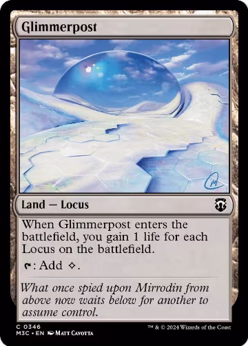 Glimmerpost (346), Commander: Modern Horizons 3 — Magic card price