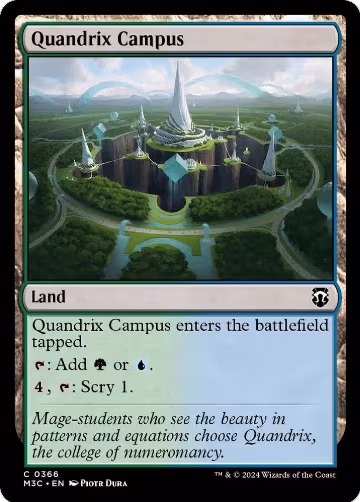 Quandrix Campus (366), Commander: Modern Horizons 3 — Magic card price