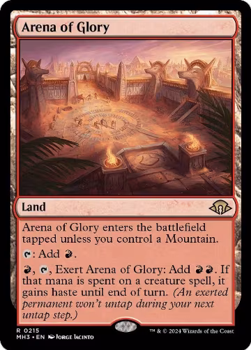 Arena of Glory (215), Modern Horizons 3 — Magic card price