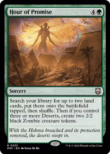 Hour of Promise (232), Commander: Modern Horizons 3 — Magic card price