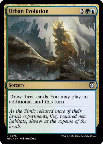Urban Evolution (276), Commander: Modern Horizons 3 — Magic card price