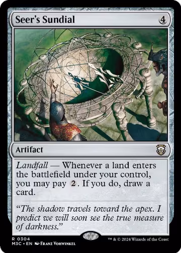 Seer's Sundial (304), Commander: Modern Horizons 3 — Magic card price