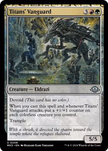 Titans' Vanguard (206), Modern Horizons 3 — Magic card price