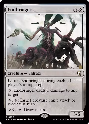 Endbringer (Ripple Foil) (156), Commander: Modern Horizons 3 — Magic card price