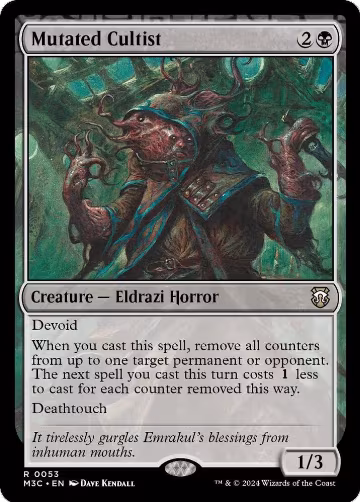 Mutated Cultist (53), Commander: Modern Horizons 3 — Magic card price