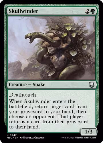 Skullwinder (Ripple Foil) (247), Commander: Modern Horizons 3 — Magic card price