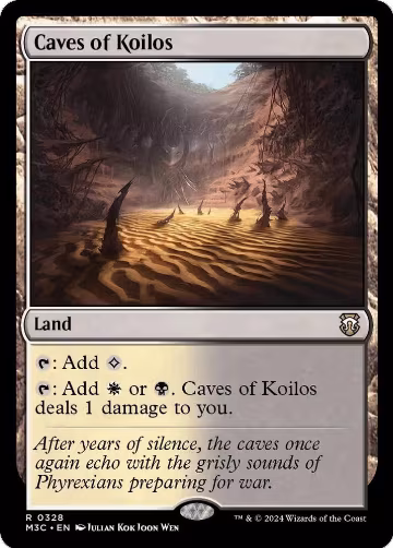 Caves of Koilos (Ripple Foil) (328), Commander: Modern Horizons 3 — Magic card price