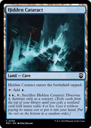 Hidden Cataract (Ripple Foil) (348), Commander: Modern Horizons 3 — Magic card price