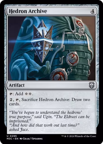 Hedron Archive (Ripple Foil) (295), Commander: Modern Horizons 3 — Magic card price