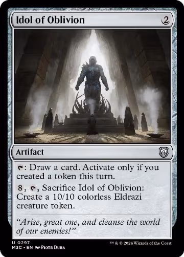 Idol of Oblivion (Ripple Foil) (297), Commander: Modern Horizons 3 — Magic card price