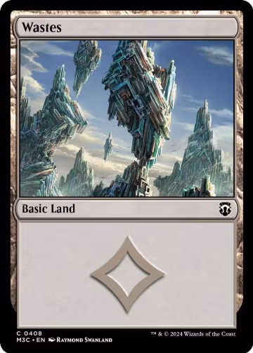 Wastes (408), Commander: Modern Horizons 3 — Magic card price