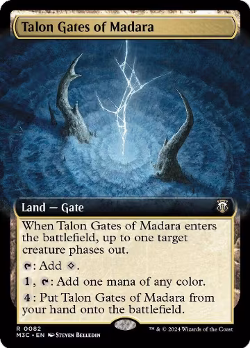Talon Gates of Madara (Extended Art) (82), Commander: Modern Horizons 3 — Magic card price