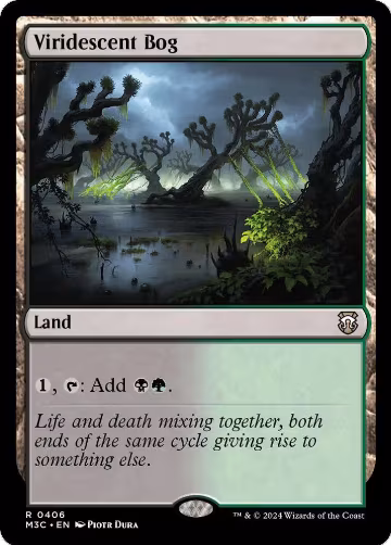 Viridescent Bog (406), Commander: Modern Horizons 3 — Magic card price