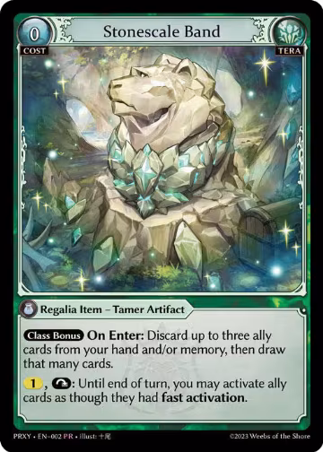 Stonescale Band (002), Proxia's Vault — Grand Archive card price
