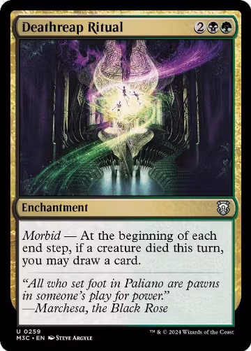 Deathreap Ritual (259), Commander: Modern Horizons 3 — Magic card price