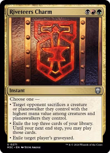 Riveteers Charm (271), Commander: Modern Horizons 3 — Magic card price
