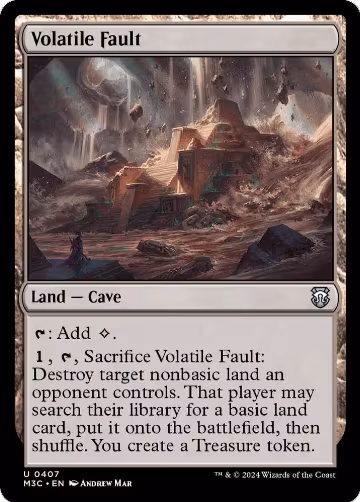Volatile Fault (Ripple Foil) (407), Commander: Modern Horizons 3 — Magic card price