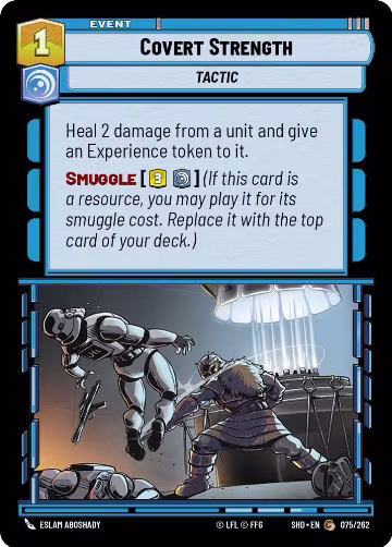 Covert Strength (075/262), Shadows of the Galaxy — Star Wars card price