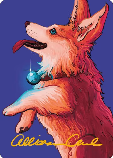 Phelia, Exuberant Shepherd Art Card (Gold-Stamped Signature) (46) — card price