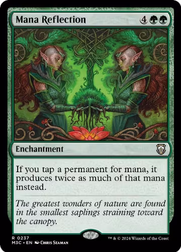 Mana Reflection (Ripple Foil) (237), Commander: Modern Horizons 3 — Magic card price
