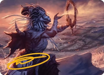 Witch Enchanter Art Card (Gold-Stamped Signature) (16), Art Series: Modern Horizons 3 — Magic card price