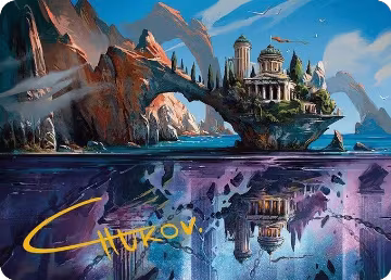 Copy Land Art Card (Gold-Stamped Signature) (29), Art Series: Modern Horizons 3 — Magic card price