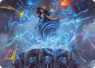 Flusterstorm Art Card (Gold-Stamped Signature) (54), Art Series: Modern Horizons 3 — Magic card price