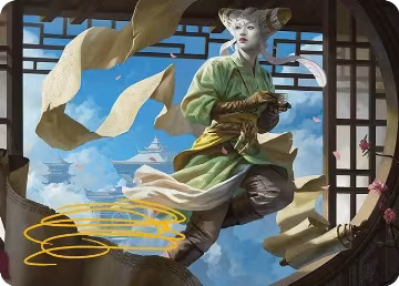Tamiyo, Inquisitive Student Art Card (Gold-Stamped Signature) (17), Art Series: Modern Horizons 3 — Magic card price