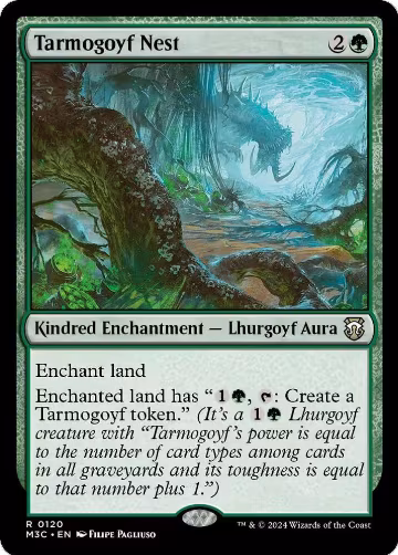 Tarmogoyf Nest (120), Commander: Modern Horizons 3 — Magic card price