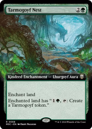 Tarmogoyf Nest (Extended Art) (68), Commander: Modern Horizons 3 — Magic card price