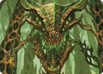 Colossal Dreadmask Art Card (Gold-Stamped Signature) (8), Art Series: Modern Horizons 3 — Magic card price