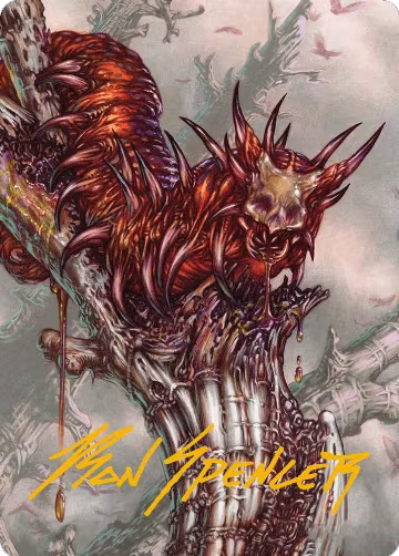 Grist, Voracious Larva Art Card (Gold-Stamped Signature) (53), Art Series: Modern Horizons 3 — Magic card price
