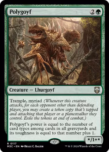 Polygoyf (117), Commander: Modern Horizons 3 — Magic card price