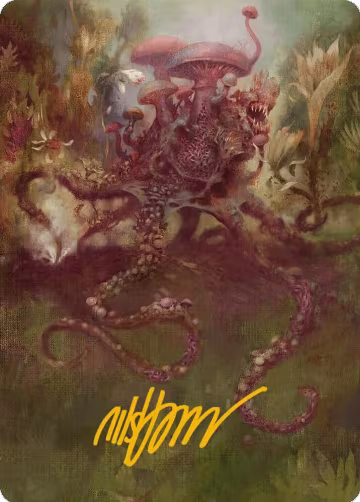 Sowing Mycospawn Art Card (Gold-Stamped Signature) (40), Art Series: Modern Horizons 3 — Magic card price