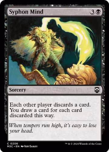 Syphon Mind (Ripple Foil) (206), Commander: Modern Horizons 3 — Magic card price