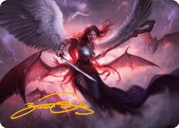 Kaalia of the Vast Art Card (Gold-Stamped Signature) (22), Art Series: Modern Horizons 3 — Magic card price