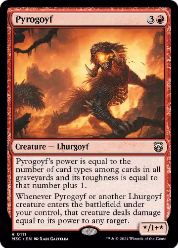 Pyrogoyf (111), Commander: Modern Horizons 3 — Magic card price