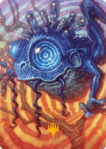 Psychic Frog Art Card (Gold-Stamped Planeswalker Symbol) (41), Art Series: Modern Horizons 3 — Magic card price