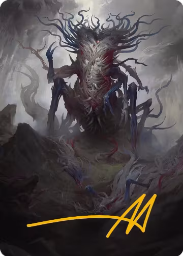 Azlask, the Swelling Scourge Art Card (Gold-Stamped Signature) (25), Art Series: Modern Horizons 3 — Magic card price