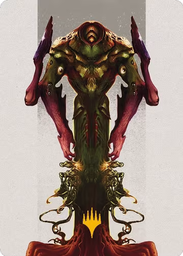 Kozilek, the Broken Reality Art Card (Gold-Stamped Planeswalker Symbol) (51), Art Series: Modern Horizons 3 — Magic card price