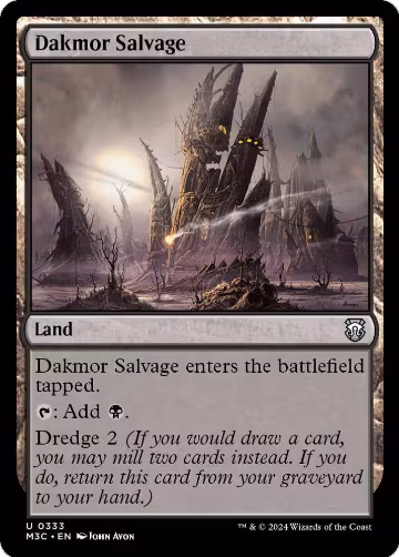 Dakmor Salvage (Ripple Foil) (333), Commander: Modern Horizons 3 — Magic card price