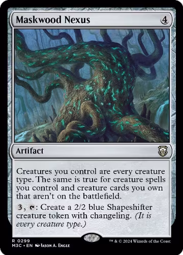 Maskwood Nexus (Ripple Foil) (299), Commander: Modern Horizons 3 — Magic card price