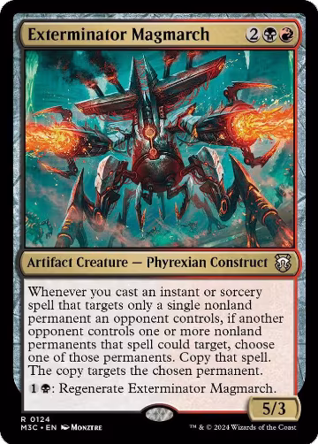 Exterminator Magmarch (124), Commander: Modern Horizons 3 — Magic card price
