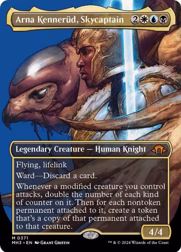 Arna Kennerud, Skycaptain (Borderless) (371), Modern Horizons 3 — Magic card price