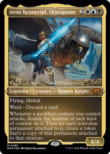Arna Kennerud, Skycaptain (Foil Etched) (485), Modern Horizons 3 — Magic card price