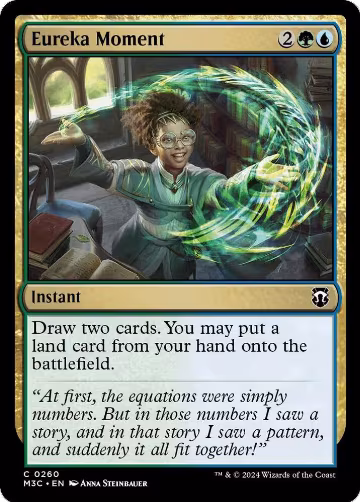 Eureka Moment (Ripple Foil) (260), Commander: Modern Horizons 3 — Magic card price