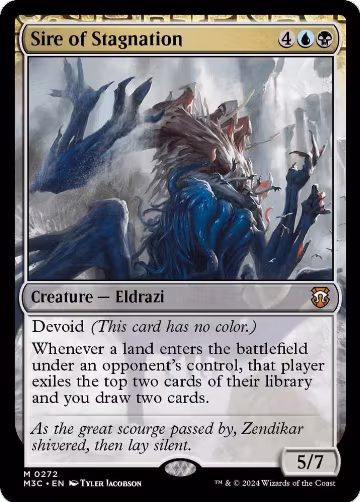 Sire of Stagnation (Ripple Foil) (272), Commander: Modern Horizons 3 — Magic card price