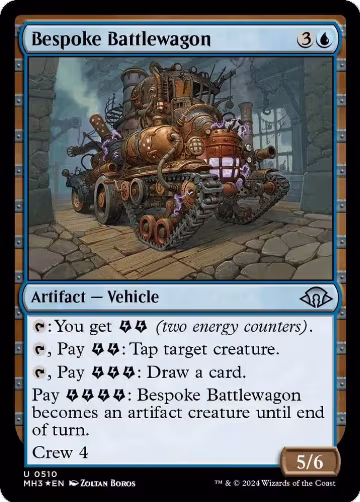 Bespoke Battlewagon (Ripple Foil) (510), Modern Horizons 3 — Magic card price